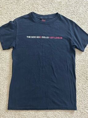 VTG The Goo Goo Dolls T Shirt Let Love In Original Cinder Block Tag Small